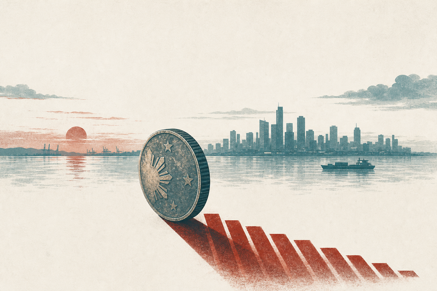 Philippine GGR Falls 15.8% to $1.42bn in Q1 2026